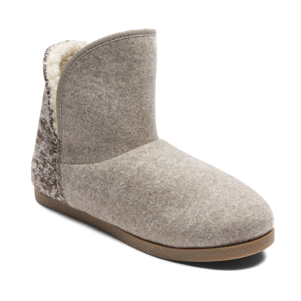 Botas Rockport Mulher Cinzentas - Trutech Veda Slipper - 56940HOFX